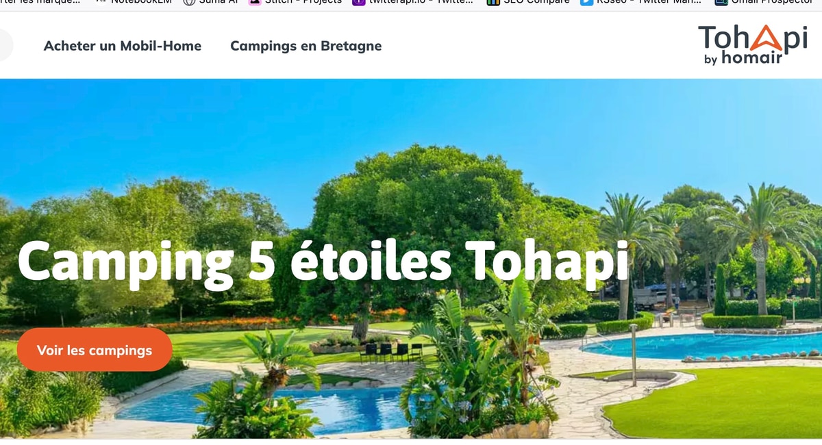camping 5 etoiles tohapi